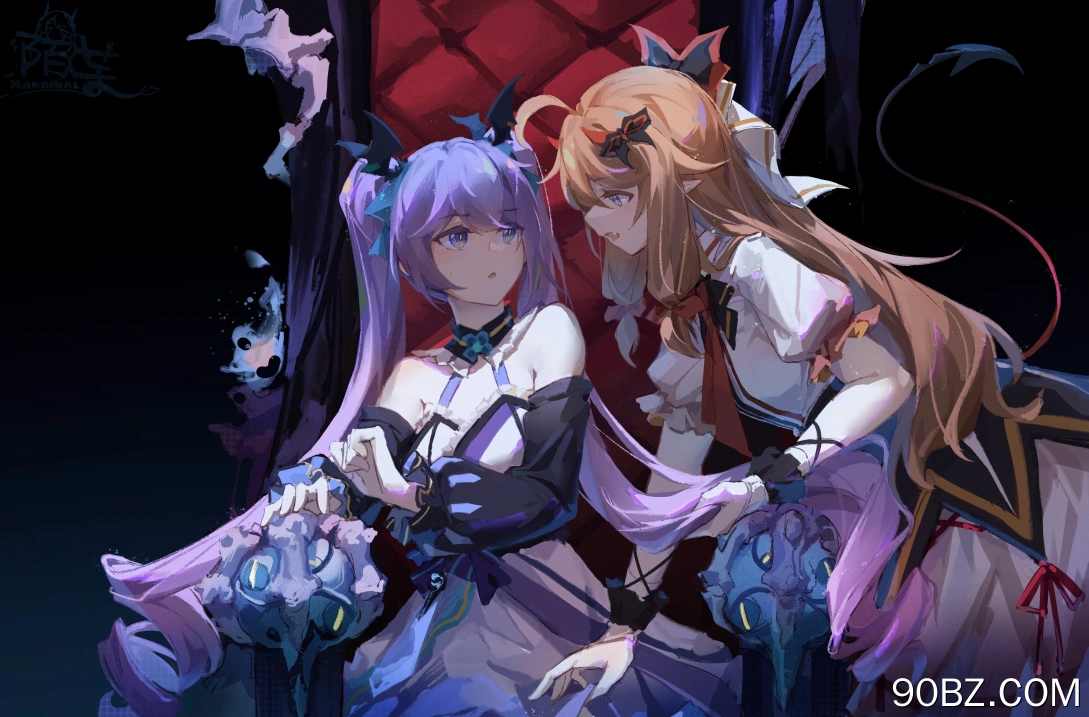 女孩 魔域边缘 动漫女孩  4K壁纸