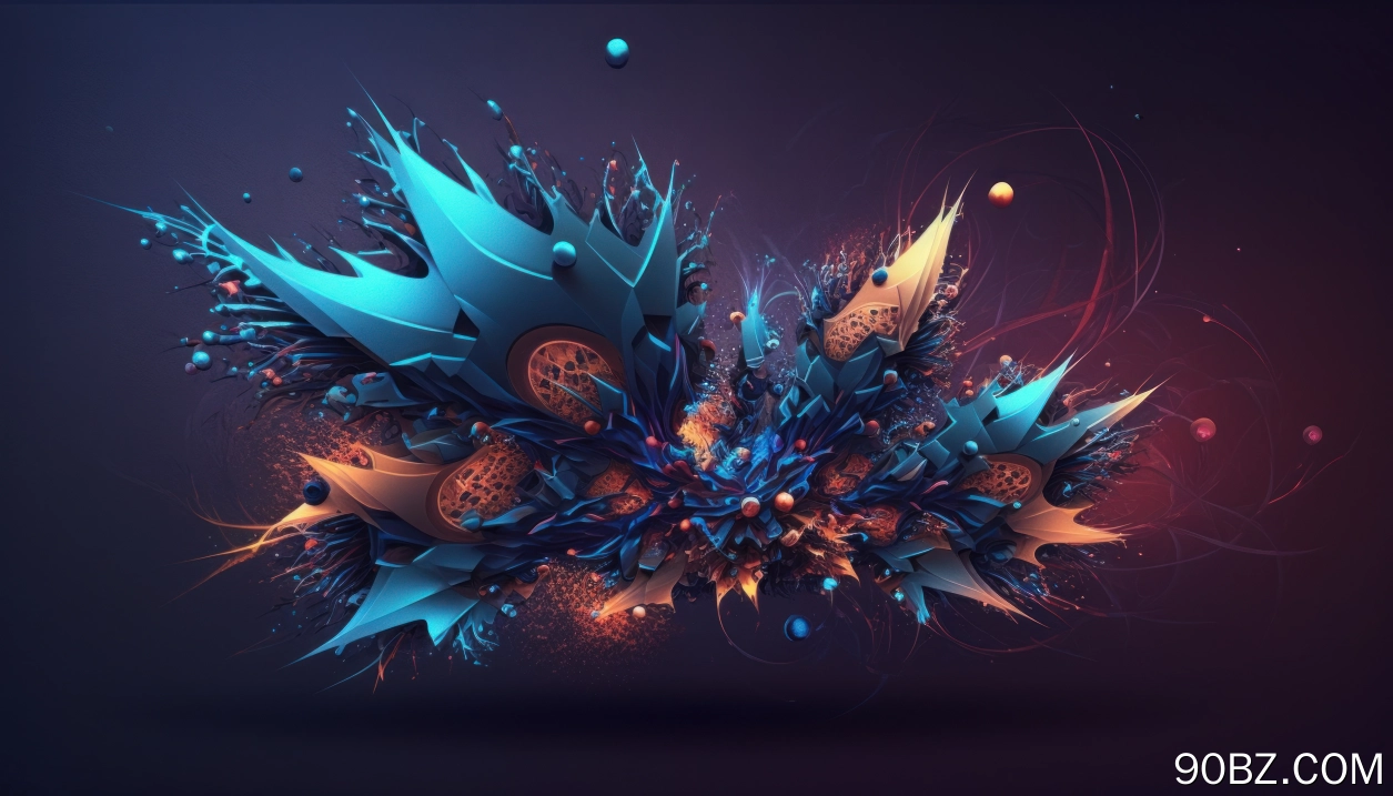 艺术 五颜六色 抽象 插图 极简主义 简单的背景 4K壁纸