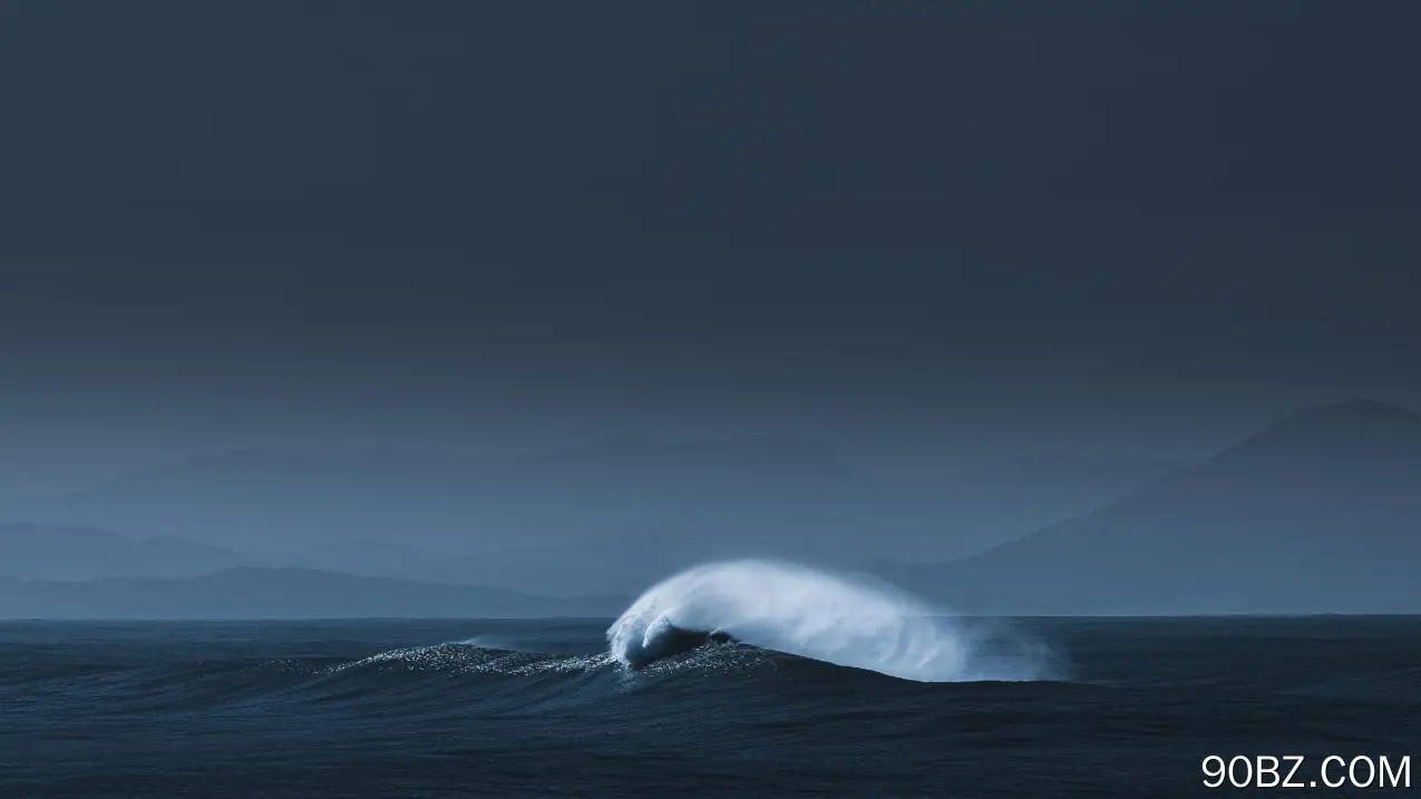 自然 风景 大海 海浪 夜晚  电脑壁纸 4K壁纸