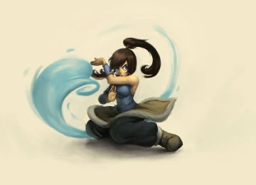 科拉 马尾辫 科拉传奇 动漫女孩 动漫 电脑壁纸 4K壁纸  5880x3480