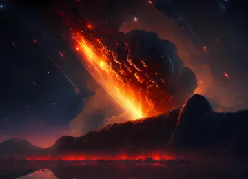 星星 空间 彗星 艺术 手机壁纸 4K壁纸  4096x4096