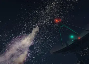 夜空 银河 卫星 太空 星星 侠盗飞车 月亮  电脑壁纸 4K壁纸  3840x2160