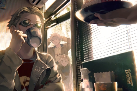 魔术师 凯森 健藤奈美 尾尾聪 动漫 男孩 4K壁纸 3840x2160