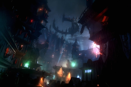 龙 艺术 游戏 建筑 游戏CG 艺术 暗黑 电脑壁纸 4K壁纸 3840x2160