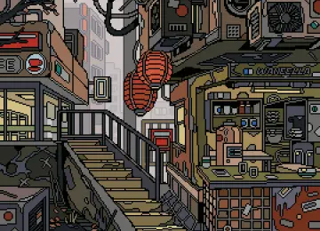 万奈拉像素都市肖像  2700x5400
