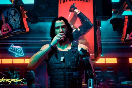 游戏CG 角色 演员 赛博朋克 霓虹灯 游戏 电脑壁纸 4K壁纸 3840x2160