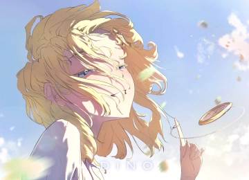 虚拟 沃森·阿米莉亚 动漫 女孩 怀表 4K壁纸  4182x2728