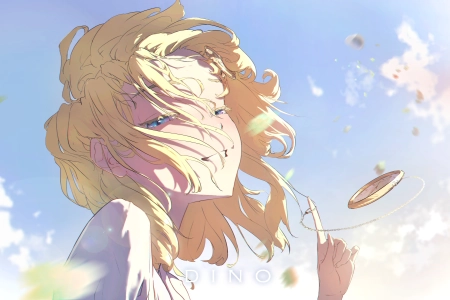 虚拟 沃森·阿米莉亚 动漫 女孩 怀表 4K壁纸 4182x2728