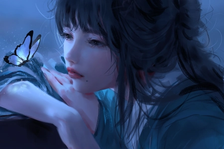 女人 奇幻女孩 插图 艺术作品 手机壁纸 4K壁纸 4440x5760