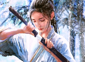 女性 亚洲 概念艺术 幻想艺术  电脑壁纸 4K壁纸  3840x2160