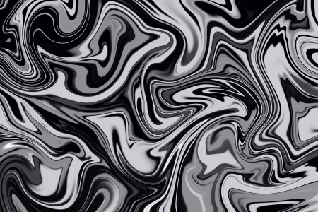 抽象 漩涡 曲线 流动 数字 艺术 图案 单色 充满 活力 4K壁纸 6016x3384