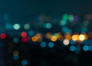 城市 夜晚 模糊 灯光 治愈 简洁 电脑壁纸 4K壁纸  6000x4000