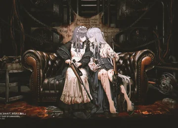 血色枪姬链足  4096x2304