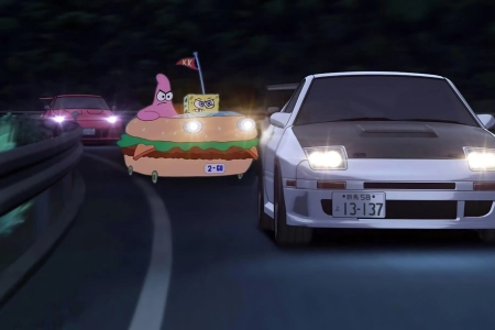  海绵宝宝 卡通 数字 幽默 汽车  电脑壁纸 4K壁纸 3840x2160