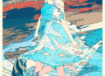 沃尔特的水之少女  3532x6400