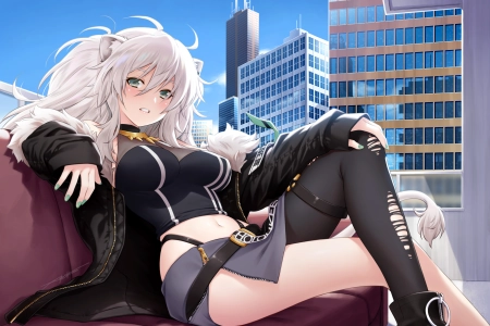 动漫女孩  4K壁纸 4209x2976