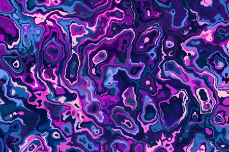 图片 AI艺术 抽象 粉色 蓝色 紫色  电脑壁纸 4K壁纸 3840x2160