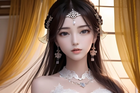 亚洲 女性 人工智能艺术  电脑壁纸 4K壁纸 4096x2560