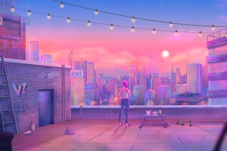 英雄联盟 AI艺术 太阳 涂鸦  4K壁纸 5120x2880