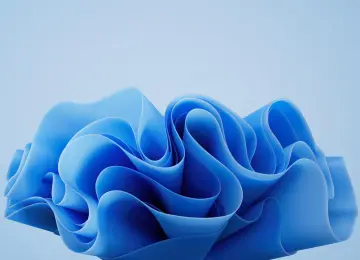 抽象 窗口 蓝色 极简主义 简单背景 4K壁纸  5120x2880