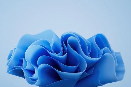 抽象 窗口 蓝色 极简主义 简单背景 4K壁纸 5120x2880