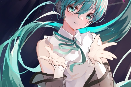 初音未来 动漫 动漫女孩 手机壁纸 4K壁纸 4093x9983