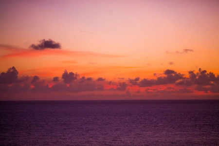 大海 橙色 天空 自然 地平线 夕阳 电脑壁纸 4K壁纸 5646x3764