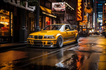 宝马 赛伯朋克 电脑壁纸 4K壁纸 5824x3264