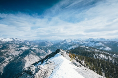 自然 山脉 雪峰 云 风景  电脑壁纸 4K壁纸 5120x2880
