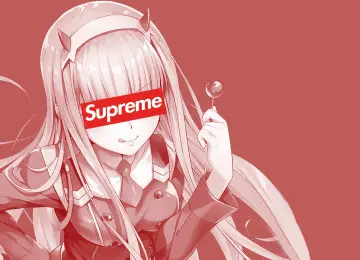 动漫 动漫女孩 零二 亲爱的在法兰西  红色 粉色  电脑壁纸 4K壁纸  3840x2160