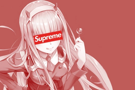 动漫 动漫女孩 零二 亲爱的在法兰西  红色 粉色  电脑壁纸 4K壁纸 3840x2160