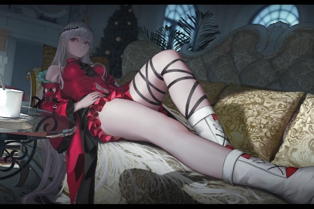 女子 斯卡迪(武士) 武士 电脑壁纸 4K壁纸 5734x2930