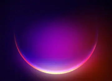  霓虹灯 极简主义 微软  4K壁纸  6000x3750