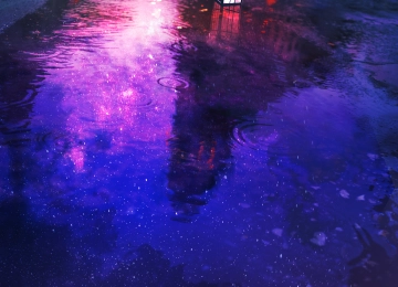 生命线 灯 动漫 灯笼 街道 手机壁纸 4K壁纸  4000x6000