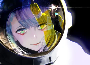 太空 宇航服 动漫  电脑壁纸 4K壁纸  4093x2527