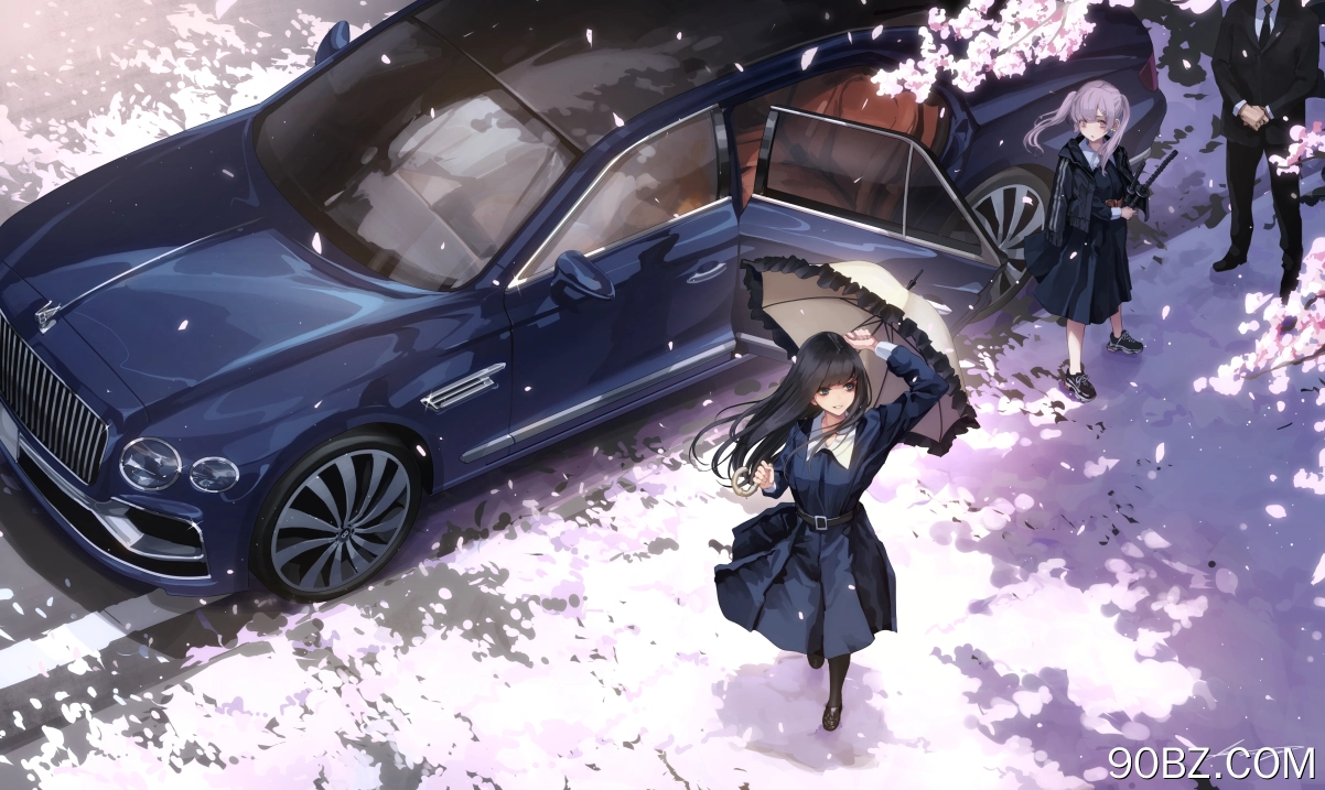 女学生 原创人物 动漫女孩 AI艺术 插图  4K壁纸