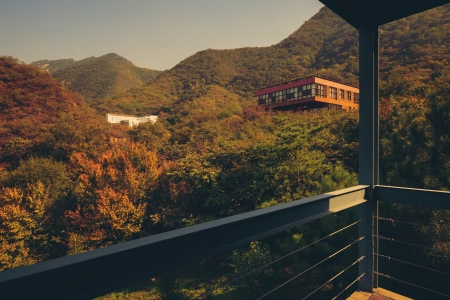 风景 建筑 山 秋天 树 森林 中国 北京  电脑壁纸 4K壁纸 3840x2160