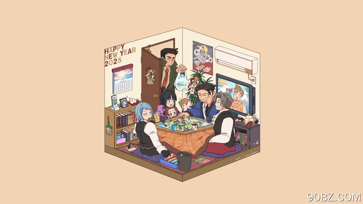 王牌律师 电子 游戏 男孩 女孩 动漫 棋盘 桌子 极简主义 新年 简单背景 书籍 日历 电视 4K壁纸