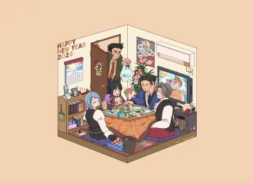 王牌律师 电子 游戏 男孩 女孩 动漫 棋盘 桌子 极简主义 新年 简单背景 书籍 日历 电视 4K壁纸  3840x2160
