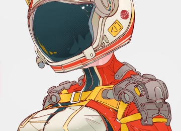 赛车手艾莉梅普斯，紧身衣，头盔，大胸部  3200x4000