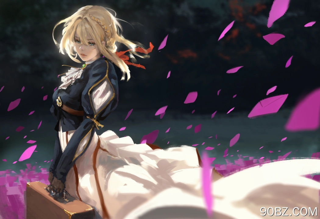 紫罗兰 动漫 女孩 图片 4K壁纸