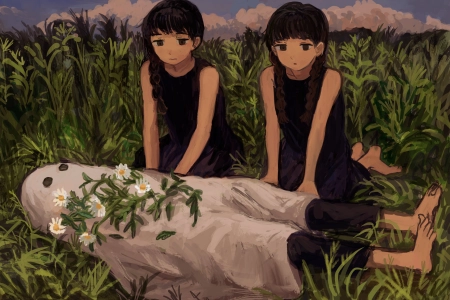 角色 动漫 女孩 万圣节 绘画 电脑壁纸 4K壁纸 4093x2894