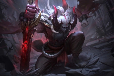 英雄联盟 魔眼 电子游戏 恶魔 暴动游戏 血月 游戏 奇幻艺术 4K壁纸 3840x2160