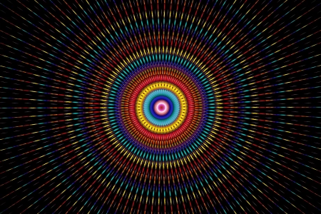 抽象 圆 五颜六色 AI艺术  电脑壁纸 4K壁纸 3840x2160