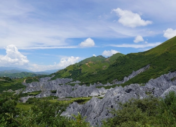 山景 山脉 云 天空 自然 树木 绿色 治愈 电脑壁纸 4K壁纸  6000x3376