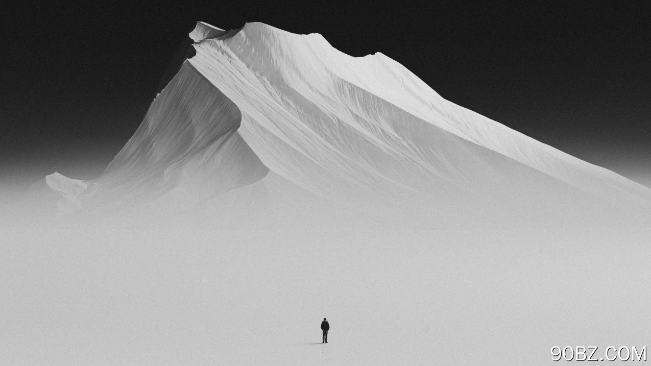 Justin吴山雪景图