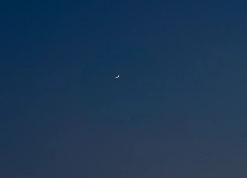 夜 月 天 4K壁纸  6000x3376