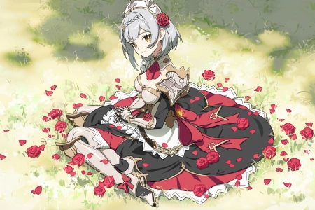诺埃尔 原神 动漫 动漫女孩  4K壁纸 4800x2700