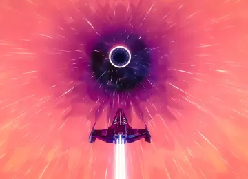 科幻小说 飞船 宇宙飞船 虫洞 太空 运动 4K壁纸  3840x2160