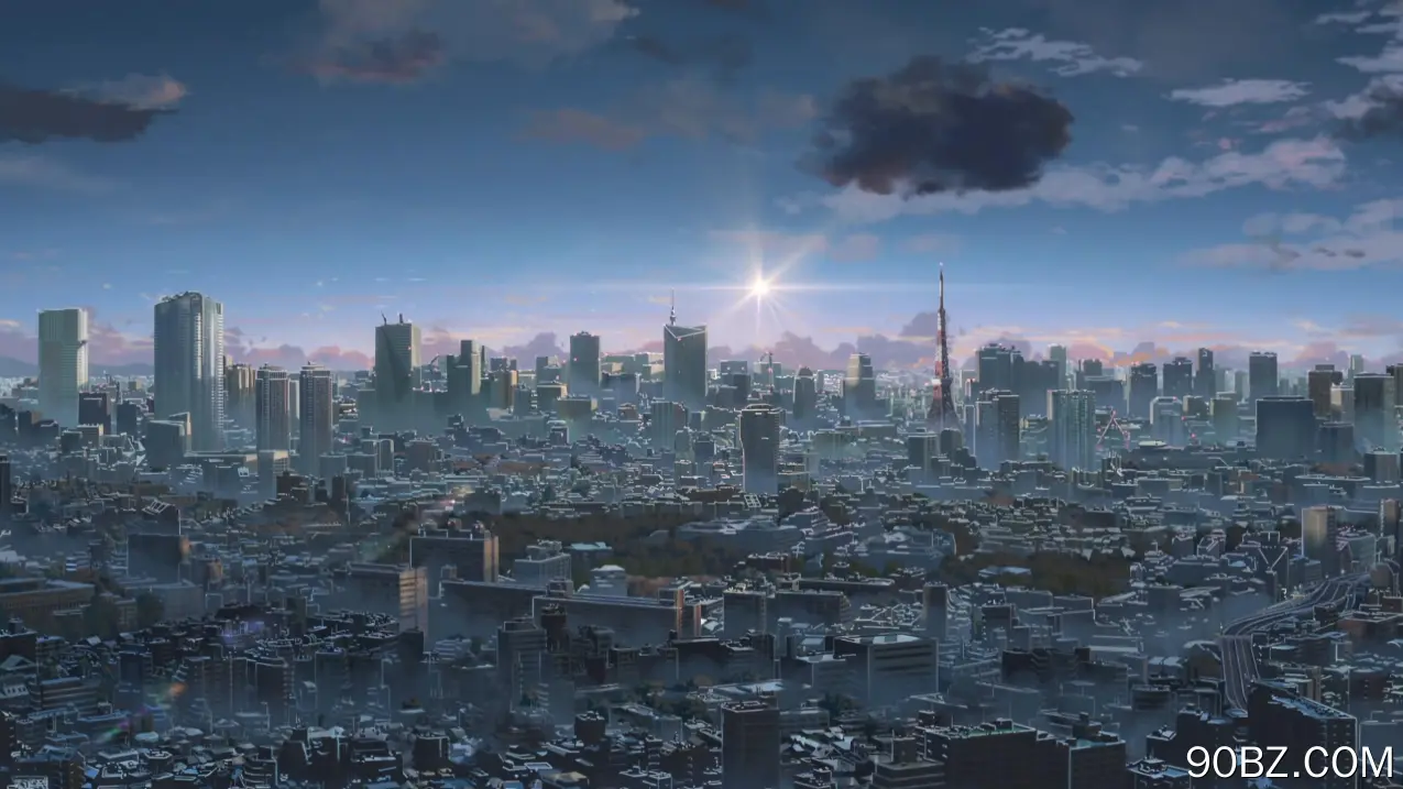 新海诚 动漫 城市 景观 动画 场景 电脑壁纸 4K壁纸
